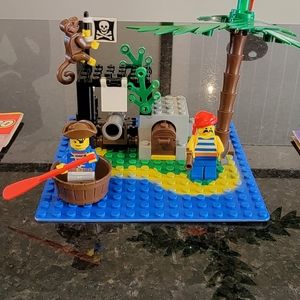 Vintage Lego 6260 Shipwreck Island (1989)
